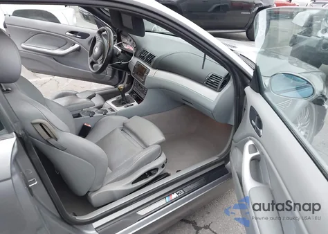 2004 BMW M3 z USA, uszkodzony, nr VIN WBSBL934X4PN55773